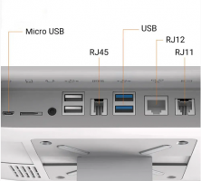 Сенсорний моноблок POS Vector Luna 15,6" 4/64 ГБ на Android 11. Потужний ПОС термінал